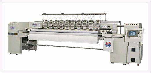 Frameless Roll-type Embroidery Machine Made in Korea